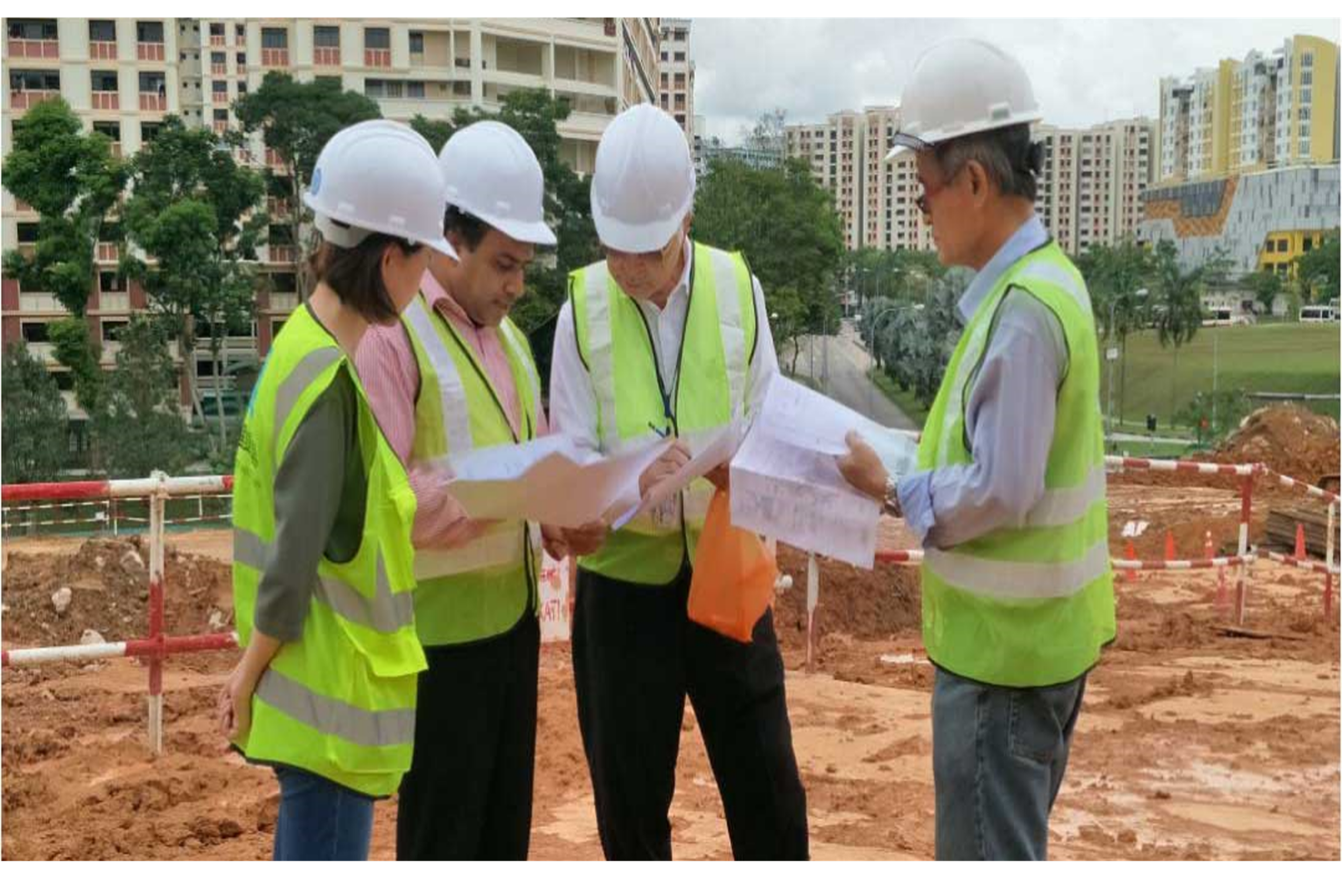 Great Teamwork During Construction Stage